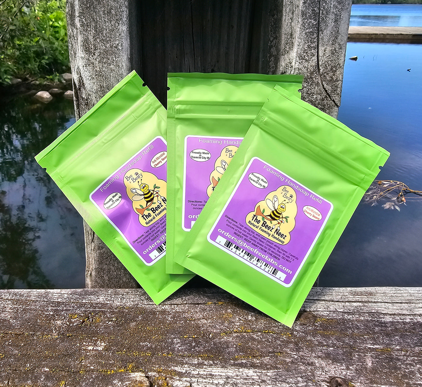 Natural Foaming Hand soap Refill 3 Pack