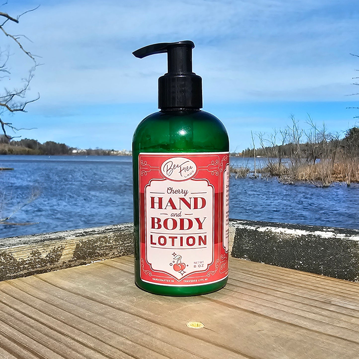 Traverse City Cherry All-Natural Hand and Body Lotion