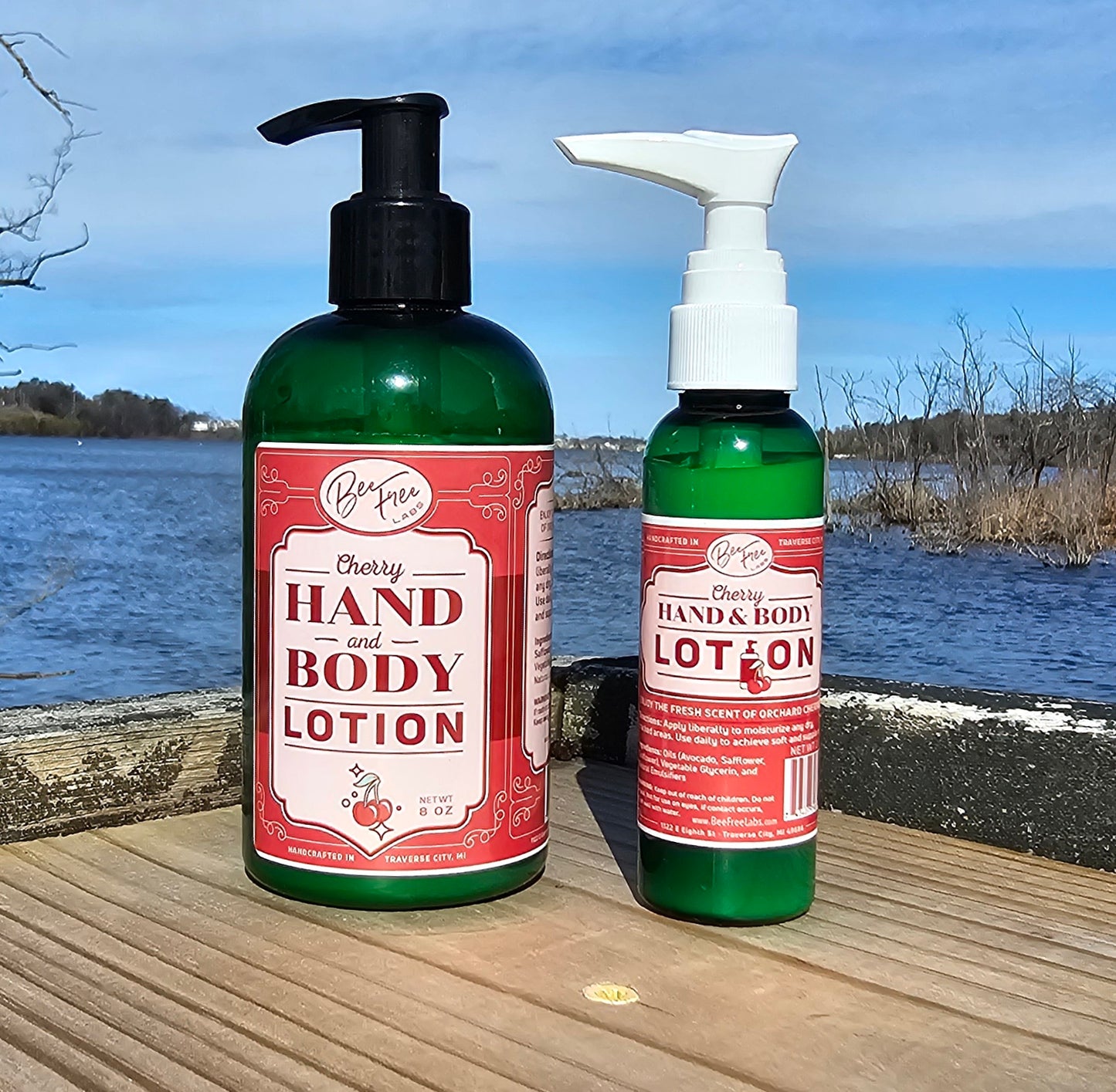 Traverse City Cherry All-Natural Hand and Body Lotion