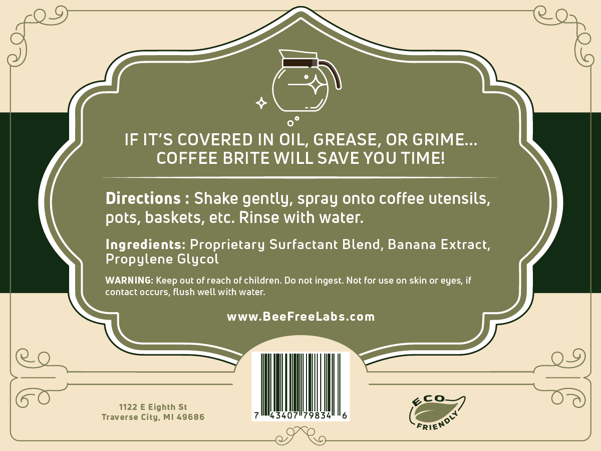Coffee Brite - Coffee Pot Basket Cleaner