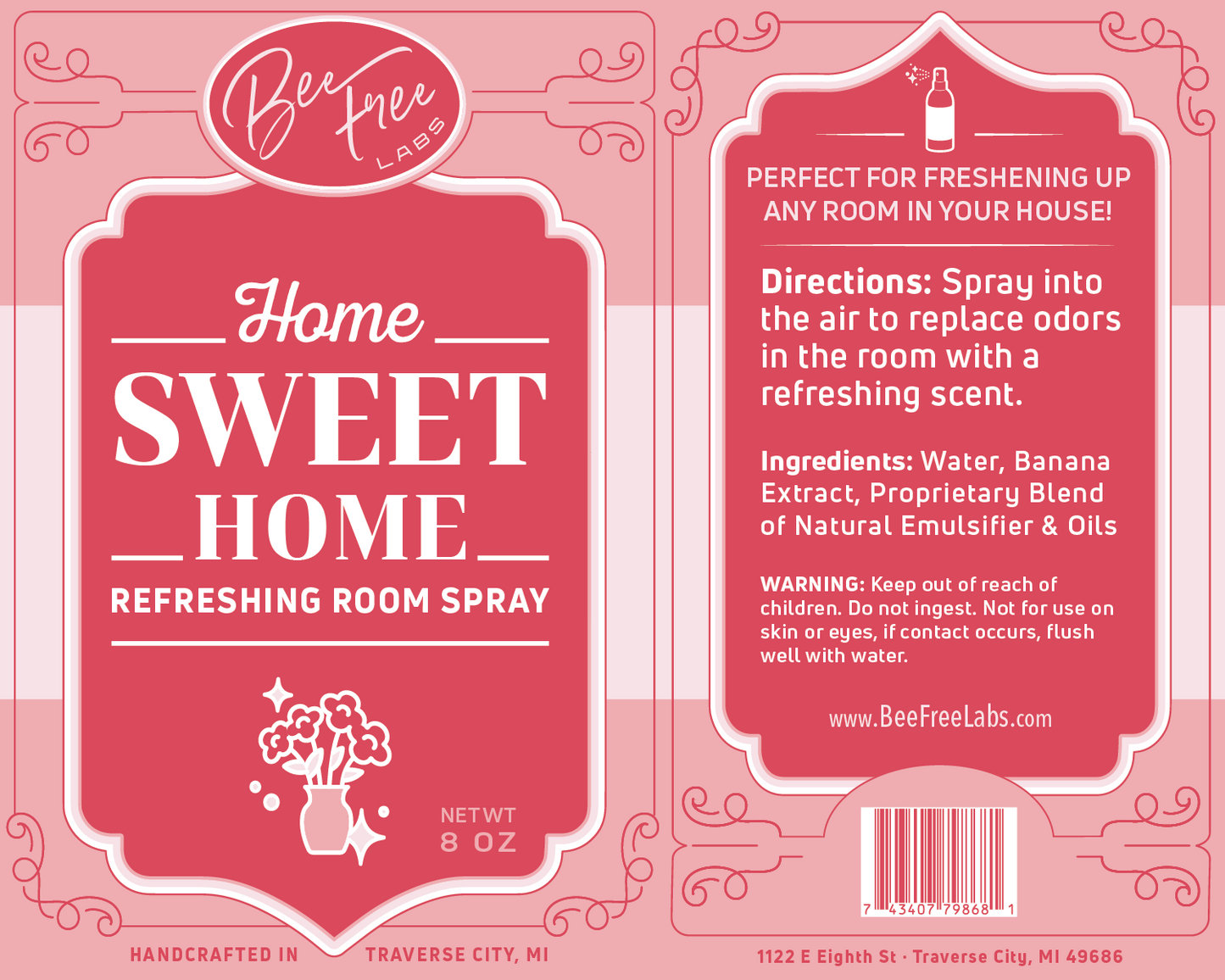 Home Sweet Home - Refreshing Room Spray