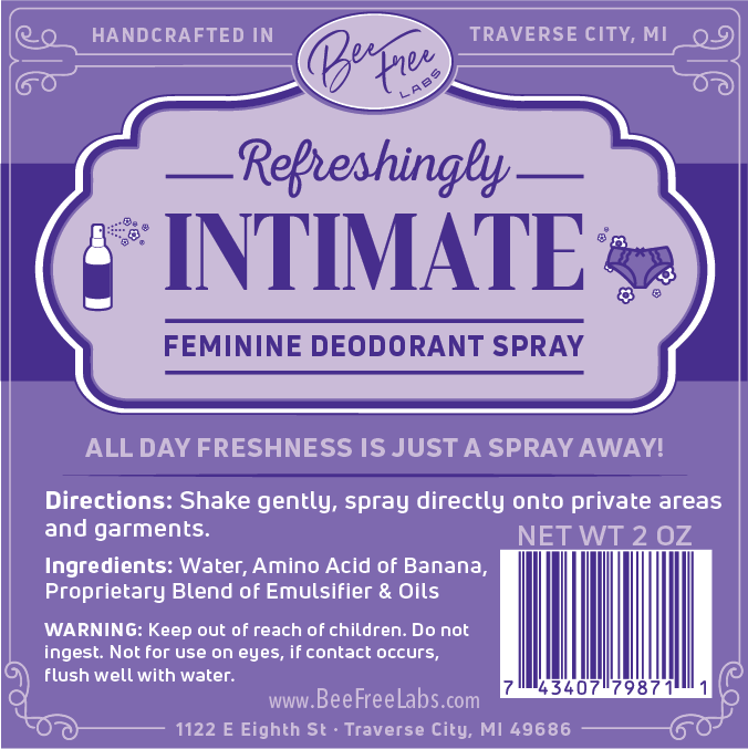 Intimate - Feminine Hygiene Spray