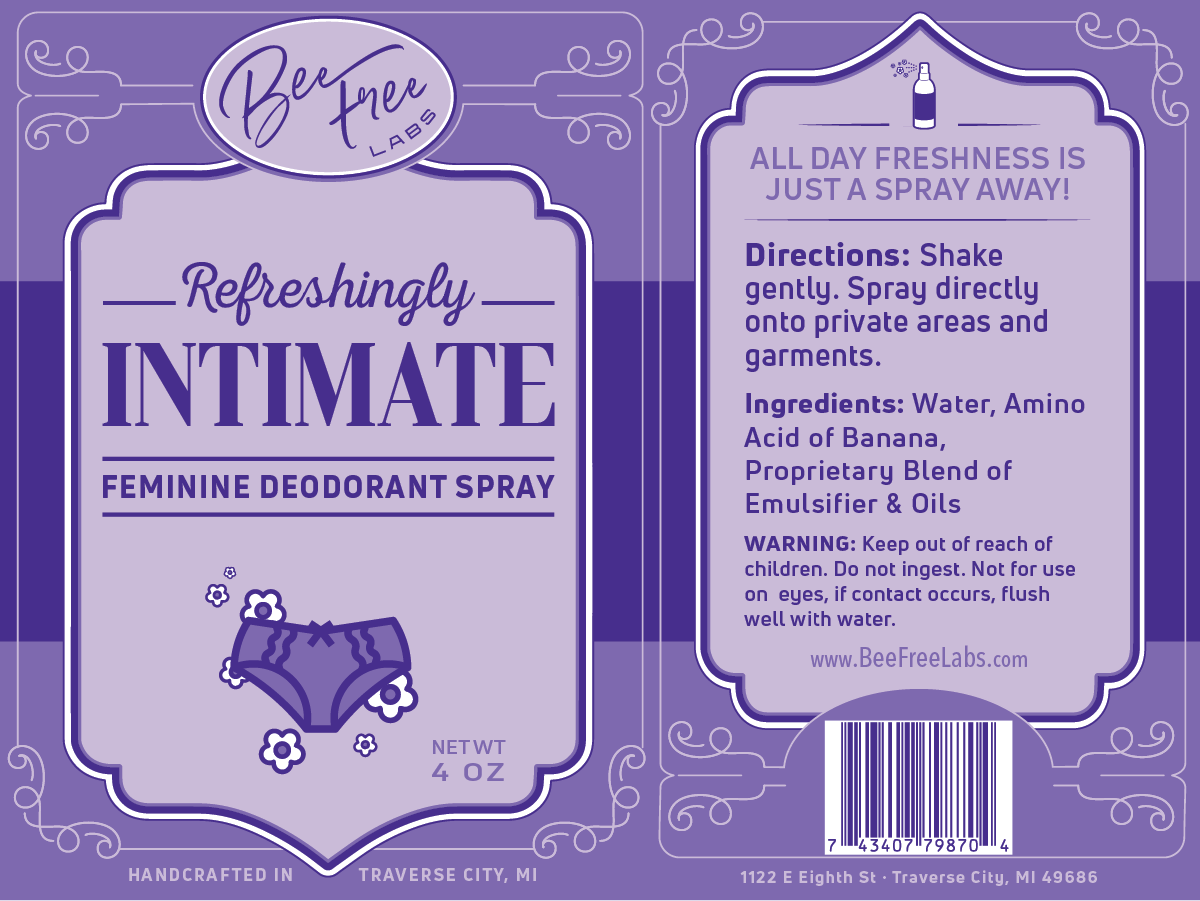 Intimate - Feminine Hygiene Spray