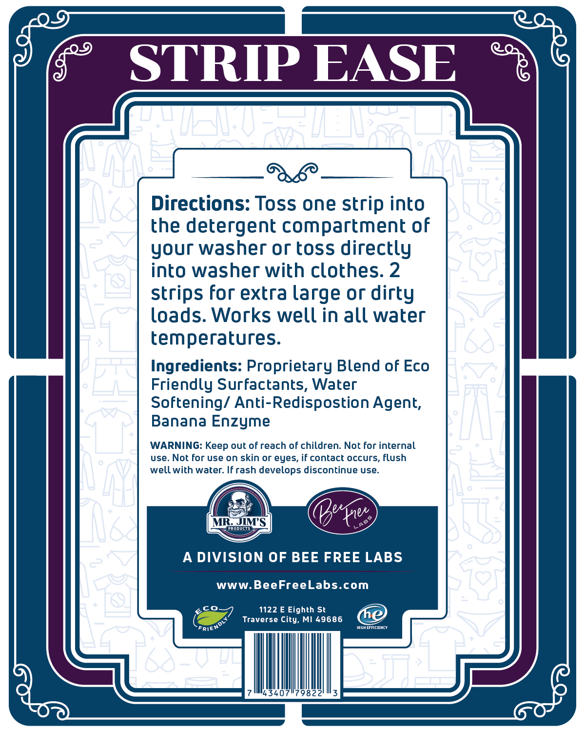 StripEase - Magic Dissolving Wash Strips