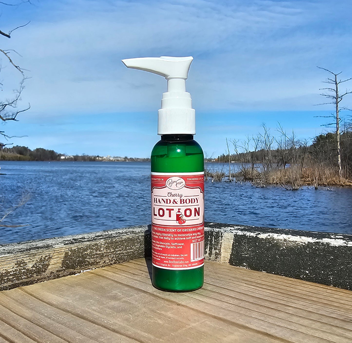Traverse City Cherry All-Natural Hand and Body Lotion