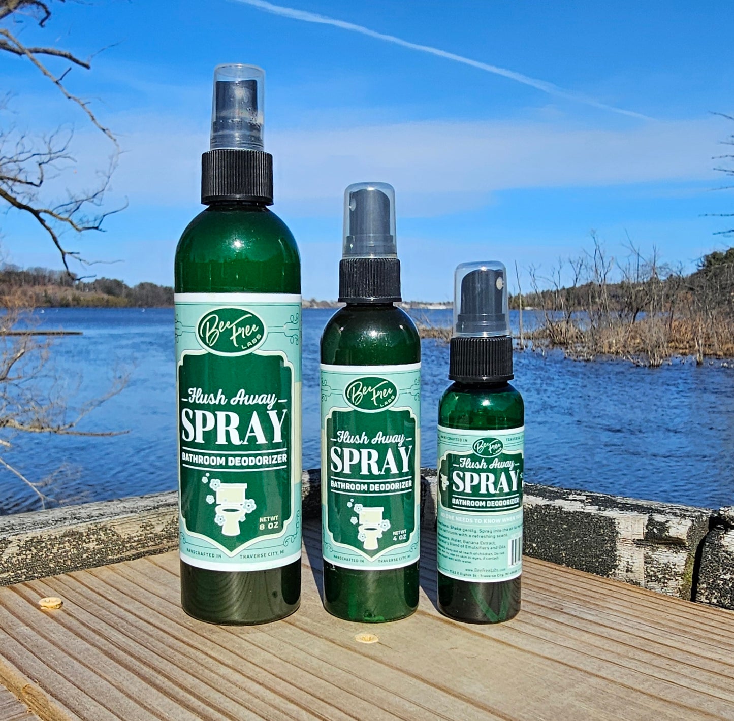 Flush Away - Eco-Friendly Bathroom Spray
