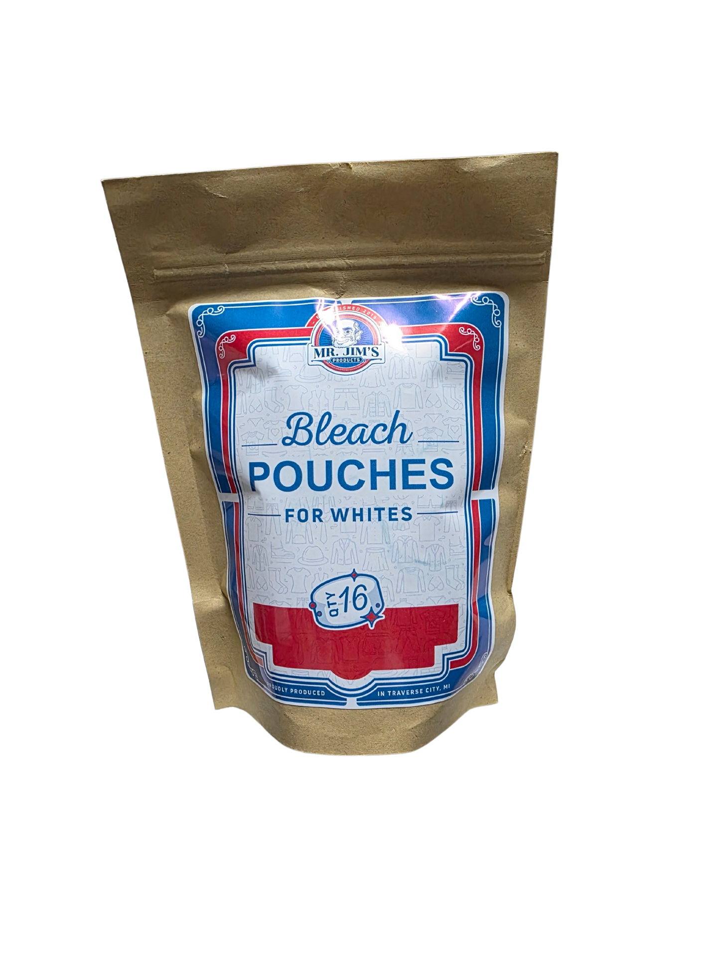 Bleach Pouches for Whites