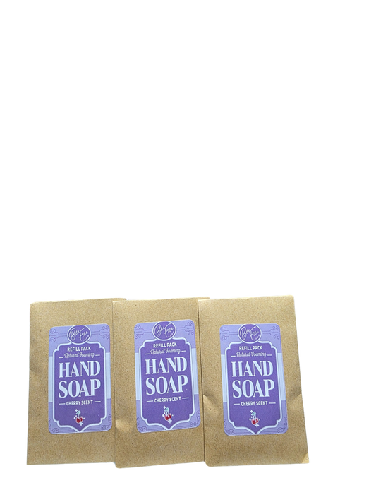 Natural Foaming Hand soap Refill 3 Pack